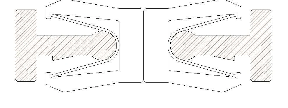 Disegno tecnico guarnizione serie 500