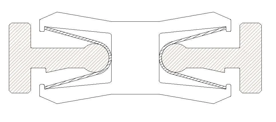 Disegno tecnico guarnizione serie 505
