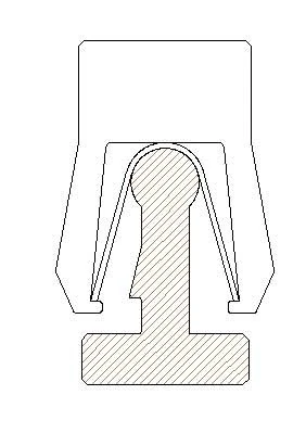 Disegno tecnico guarnizione serie 904