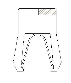 Disegno tecnico guarnizione serie 922